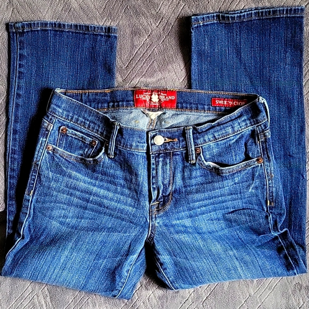 Lucky Brand Jeans - Sweet N Crop - Size 6 /28 - like new